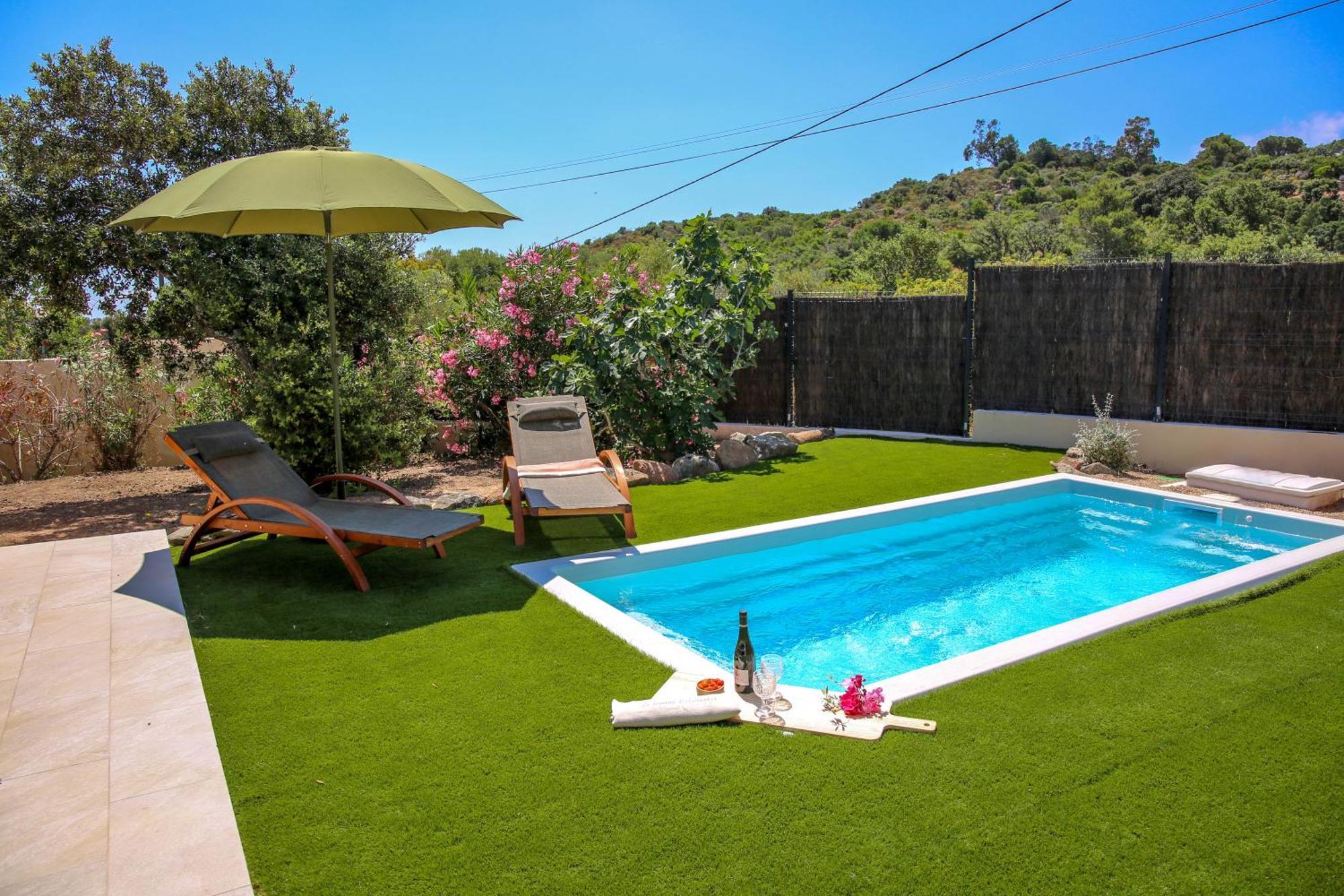 Le Berceau D'Asciaghju Palombaggia - Acces Plage Et Piscine Privee Porto-Vecchio  Bagian luar foto